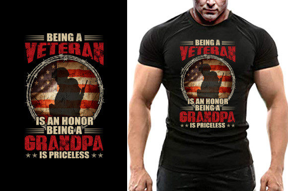 Being a Veteran is an Honor T-shirt